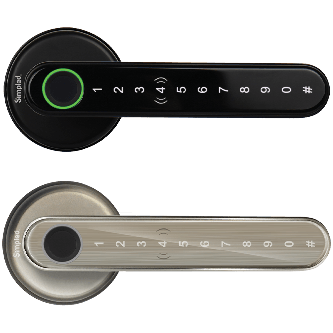 Leverline Smart Fingerprint Door Handle