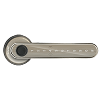 Leverline Smart Fingerprint Door Handle - Silver