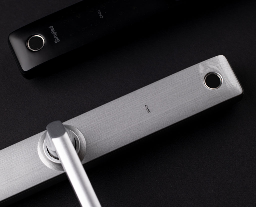 SF Slim Smart door lock - Matte Black - Gallery